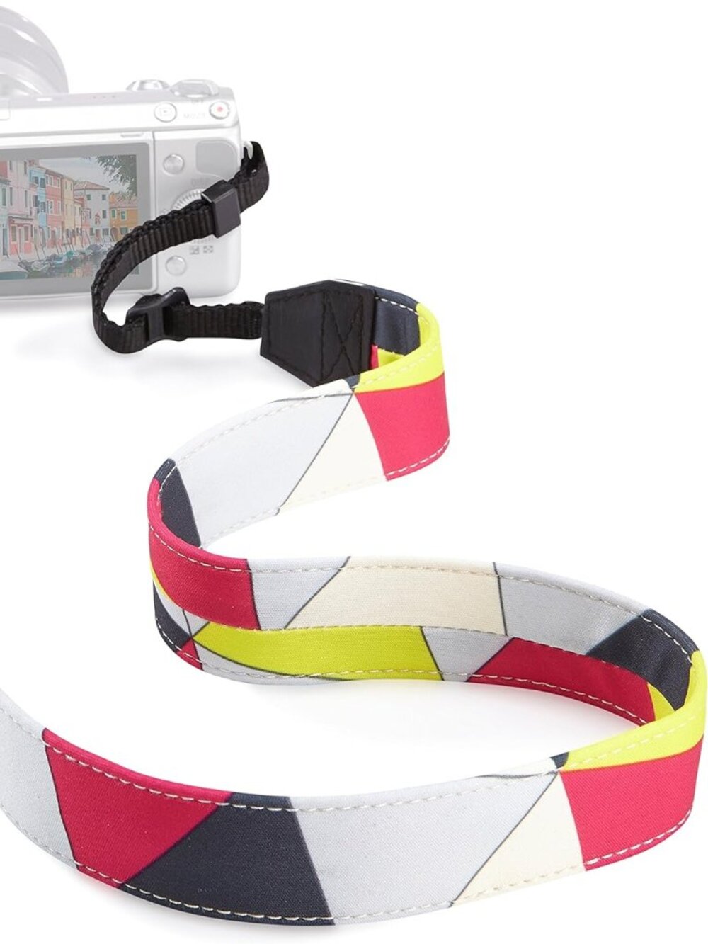 Case Logic SDNS101TR Saigon Neck Strap for DSLR & Bag Strap Lot of 2 For Travel